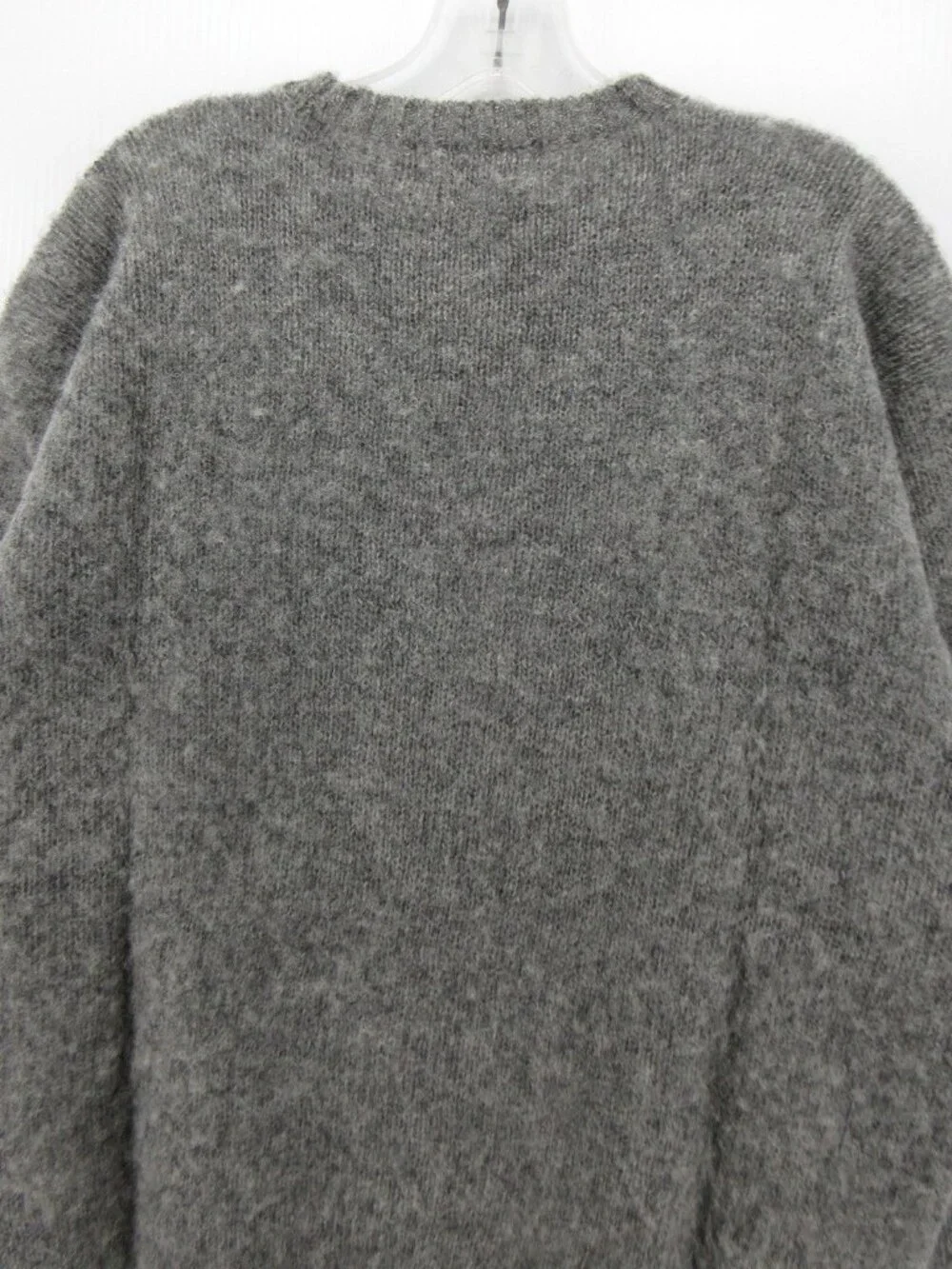 VGT Polo Ralph Lauren Sweater 44 Wool Fuzzy Knit Pullover Pony Large